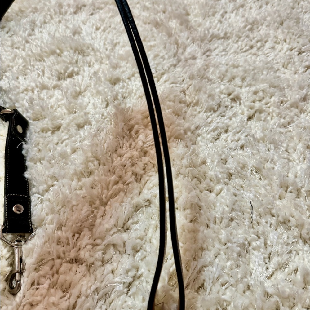 Coach Monogram Leather Dog Leash - Picture 5 of 8